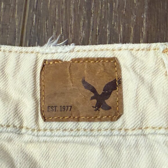 American Eagle Distressed Jean Skirt – Size 4 - Picture 7 of 11